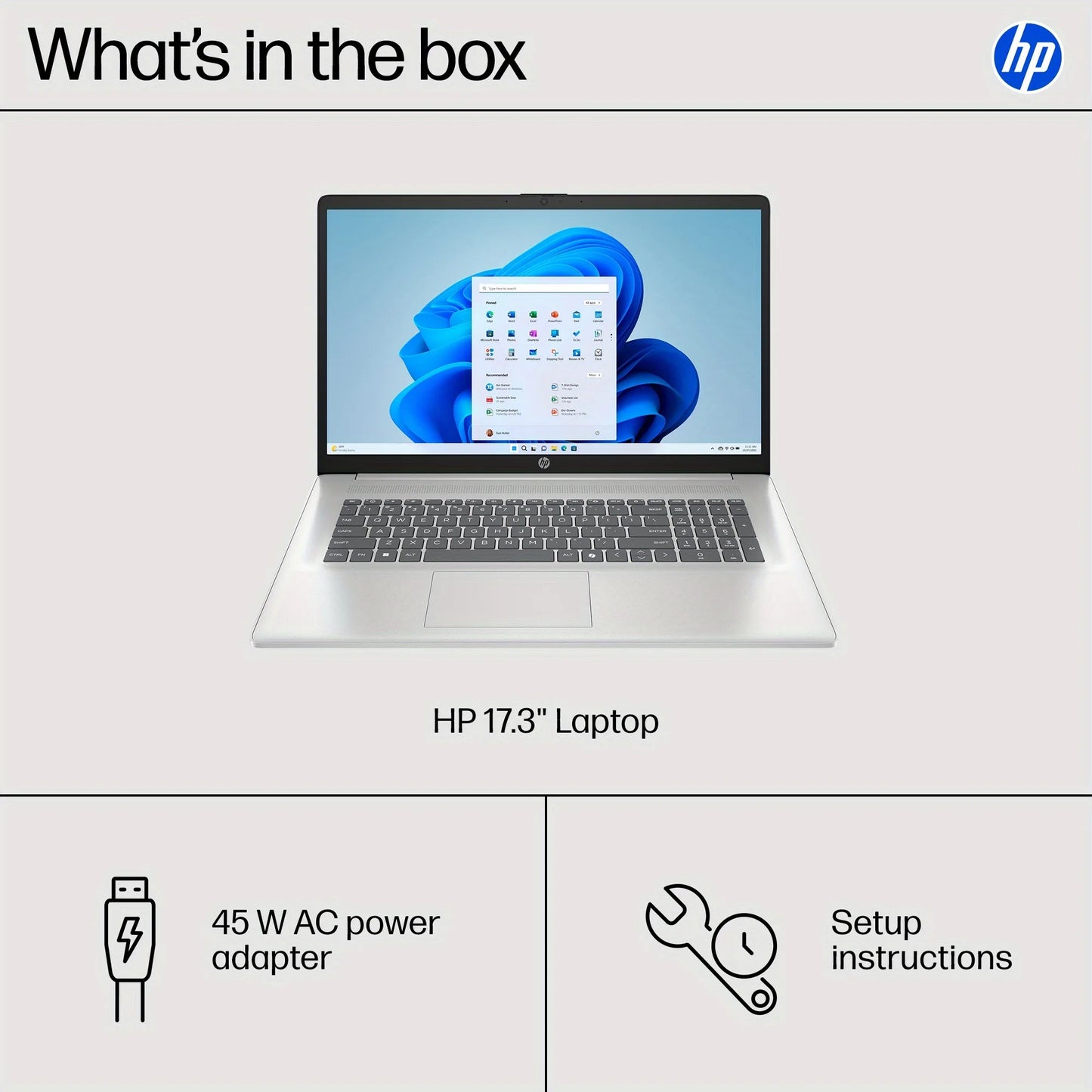 HP 17 Business Laptop,17.3" HD Touchscreen,AMD Ryzen 5 7430U,64GB ‎DDR4 RAM,4TB SSD,AMD Radeon Graphics,Wi-Fi 6,Windows 11 Home