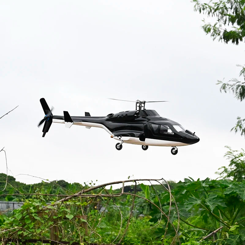 FLYWING Airwolf V2.5 Scale Helicopter H1 Flight Control GPS 450L Size High simulation Long Endurance 6CH RC helicopter RC plane