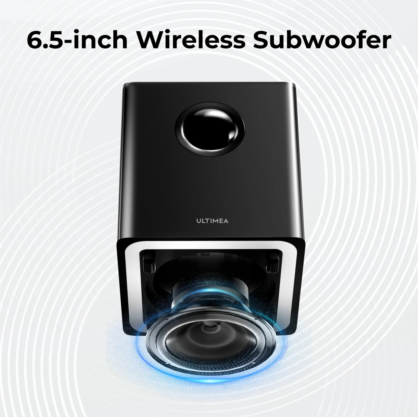 ULTIMEA 7.1 Surround Sound Bar with 2 Surround Speakers & 6.5" Subwoofer, Surround Sound System for TV with RGB, APP Control